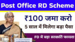 Post Office RD Scheme 2026